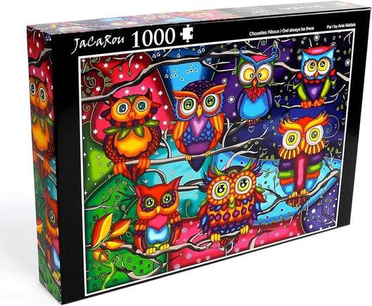 Boite d'un puzzle de 1000 pièces 