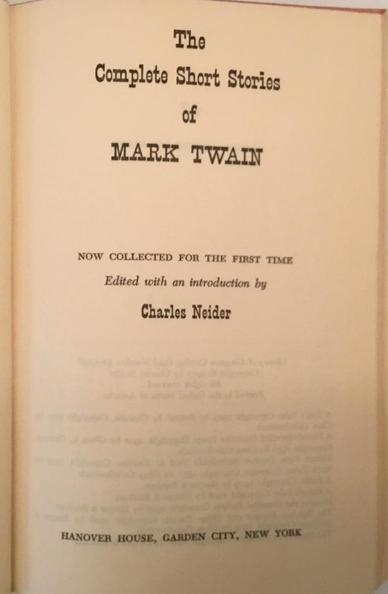 Title page of the book 