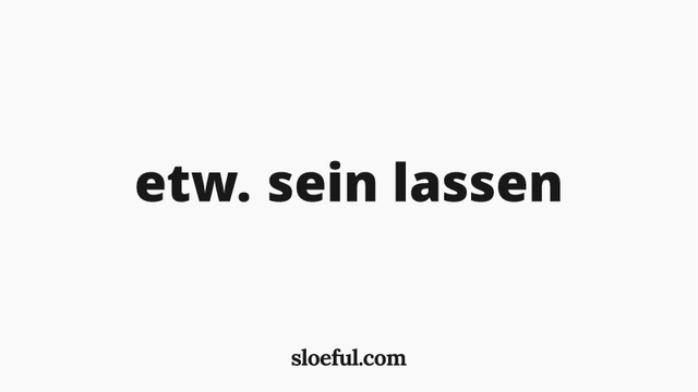 Learn German with Sloeful!