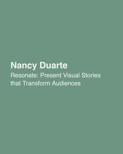 The author of the quote, Nancy Durate in her book Resonate.