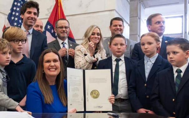  Gov.  Sanders Signing the Arkansas LEARNS Act. Notable Content prohibitions: NO CRT!!
