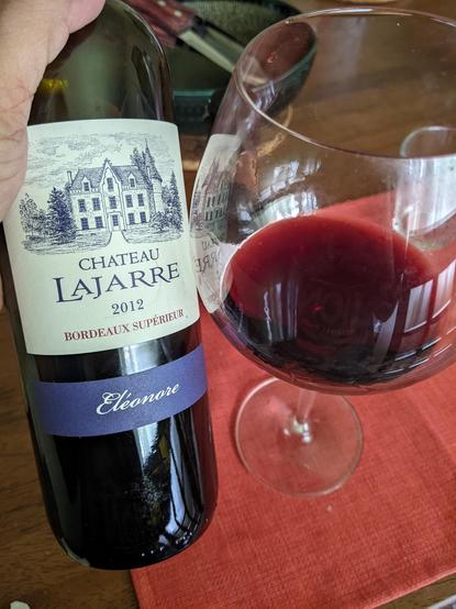 Chateau Lajarre 2012 bordeaux