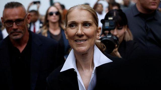 Céline Dion a París abans de la cerimònia d'inauguració dels Jocs Olímpics de 2024 (Reuters/Gonzalo Fuentes)