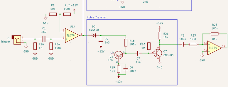 KiCad schematic diagram