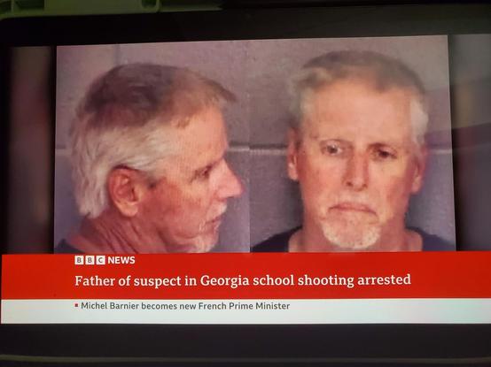 Father of Georgia shooter, booking shot