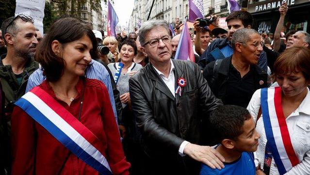 Jean-Luc Mélenchon, líder de La França Insubmisa, ha dit que presentaran una moció de censura contra Barnier (Reuters/Benoît Tessier)