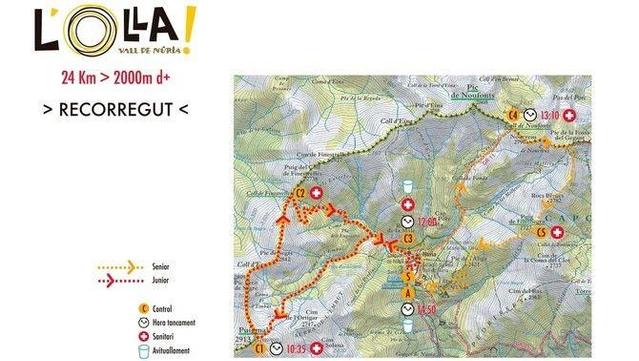 El nou recorregut de l'Olla de Núria