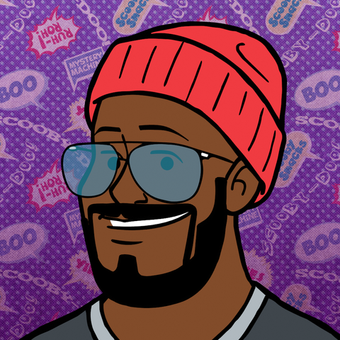 A profile picture created by Chibueze Anakor using Scooby-Doo Character Studio