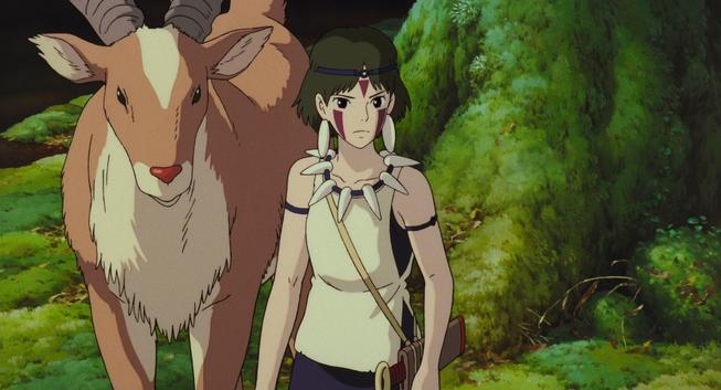 Yakul and princess mononoke. From 