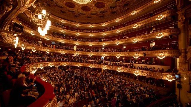 Vista del pati de butaques del Liceu