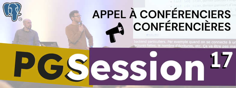 visuel de l'appel à conférences