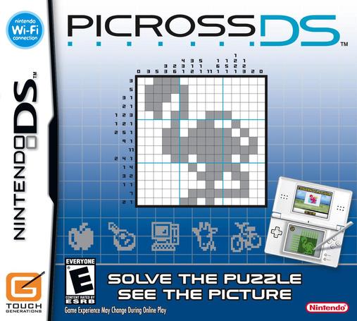 Capa do jogo Picross para o Nintendo DS.