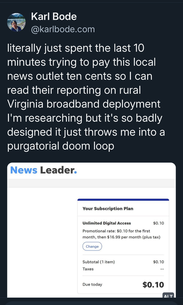 Posted media