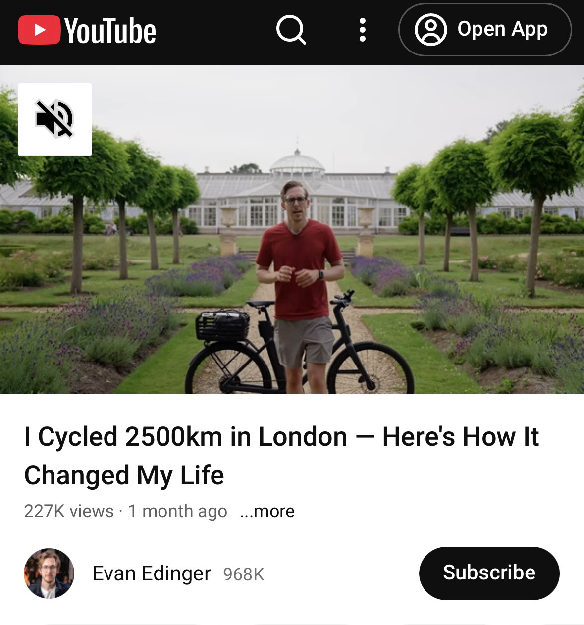 Screenshot of YouTube post Screenshot of YouTube post