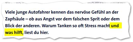 Viele junge Autofahrer kennen das nervöse Gefühl an der Zapfsäule – ob aus Angst vor dem falschen Sprit oder dem Blick der anderen. Warum Tanken so oft Stress macht und was hilft, liest du hier.