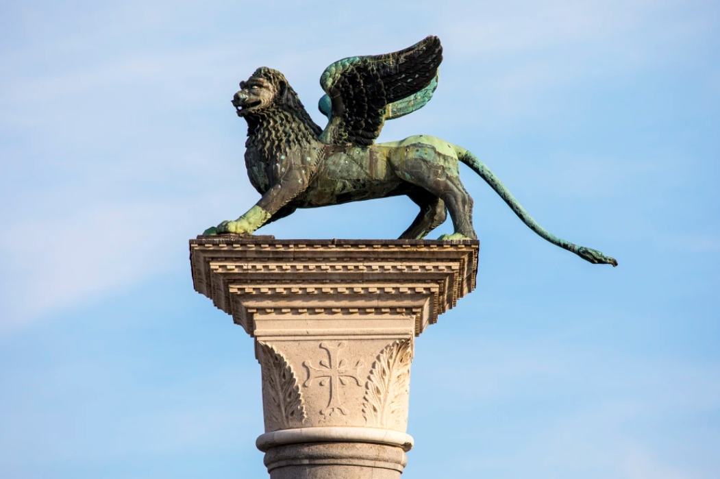 The Lion of Venice overlooking St. Mark's Square.Chris Dorney / Getty Images file