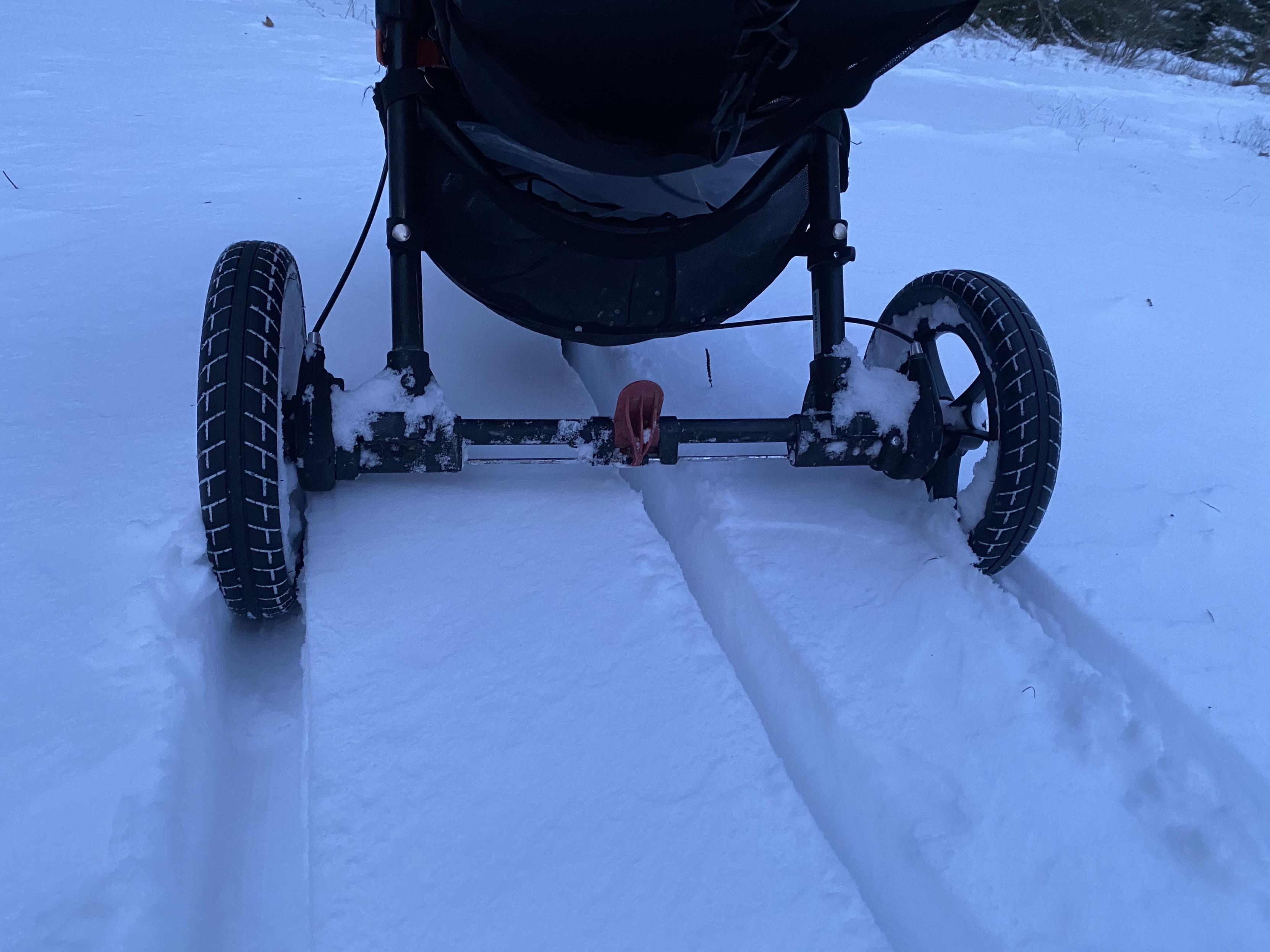 300 meter in and it's not even hitting the axle anymore!