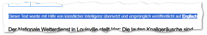 Dieser Text wurde mit Hilfe von künstlicher Intelligenz übersetzt und ursprünglich veröffentlicht auf Englisch
