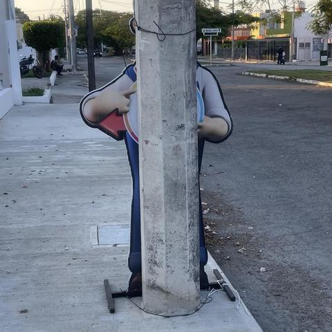 Posted media
