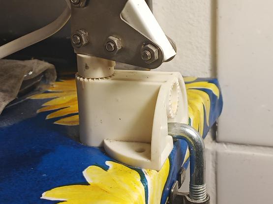 Winkelanschreubsteckdingsihalterung