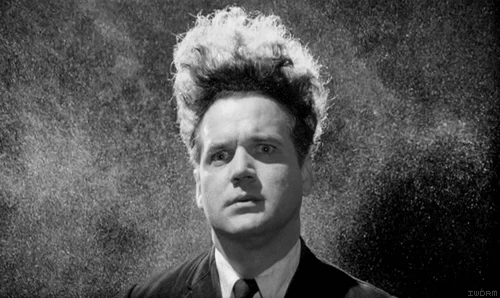Animated GIF showing Jack Nance as the main character Henry Spencer from the 1977 movie Eraserhead by David Lynch.