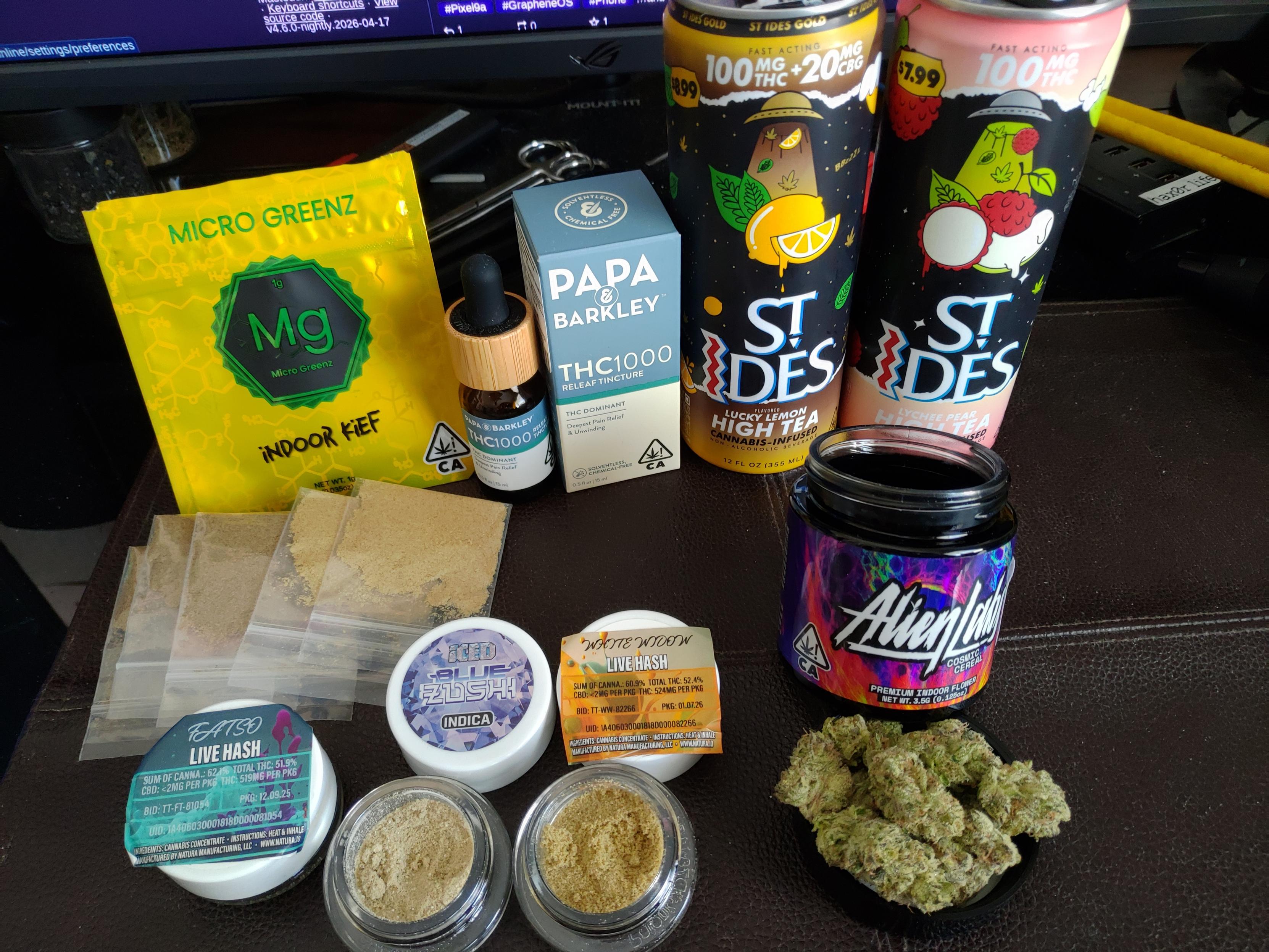 This is how I'm celebrating🥳️ 420 day😁:Alien Labs - Cosmic Cereal ...
