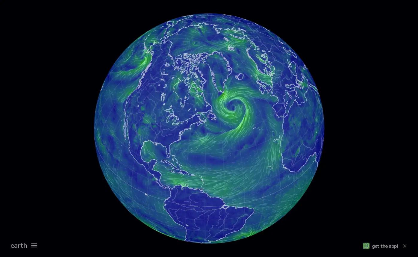 World wind patterns