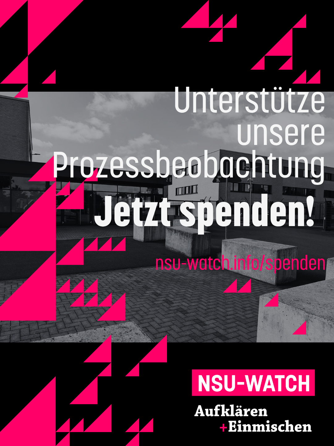 Sharepic mit Spendenaufruf