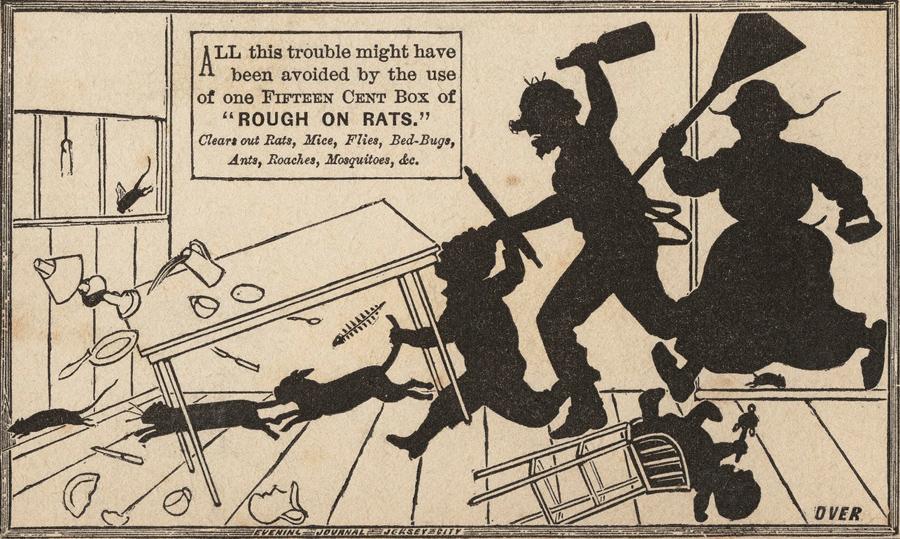 Turn-of-the-20th-century ad for stuff that could kill rats - and also mosquitoes, ants and other vermin