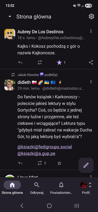 Posted media