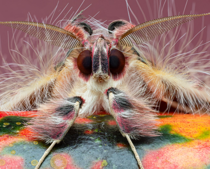 A walker’s moth by Dara Ojo, who started photographing insects a few years ago after a suggestion from a friend. Photograph: Dara Ojo